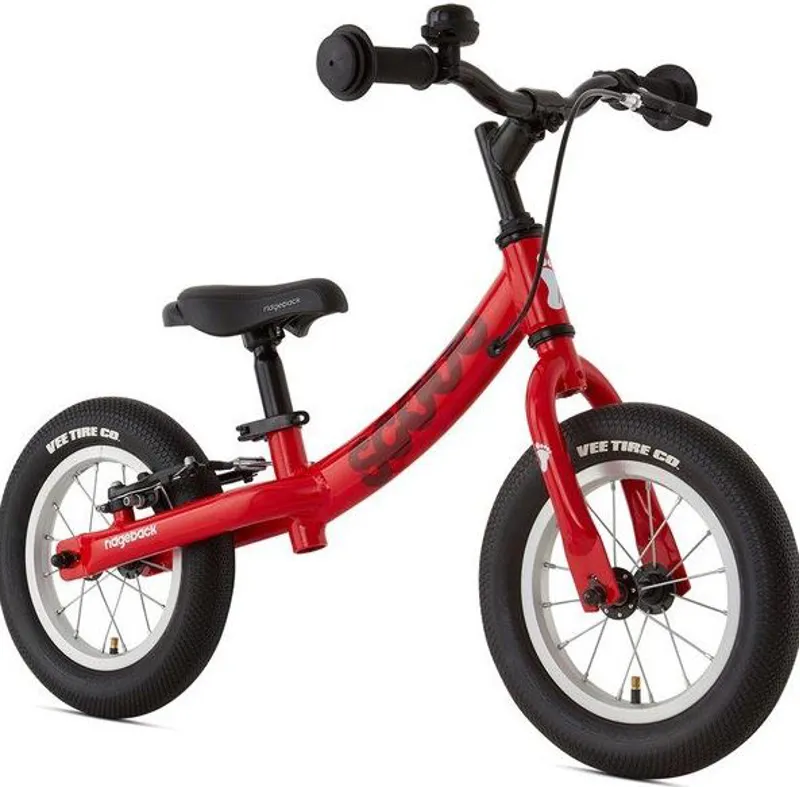 Ridgeback Scoot Kids Balance Bike in Red-1